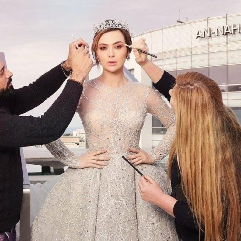 ستيفاني صليبا في مسلسل مثل القمر