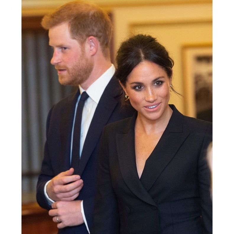 حضر الأمير هاري وزوجته ميغان عرض مسرحية هاملتون الموسيقية