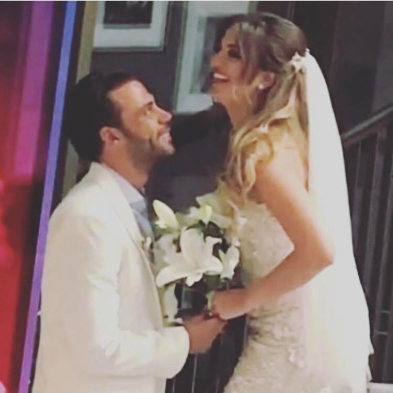 محمد إمام وعروسه نوران طلعت