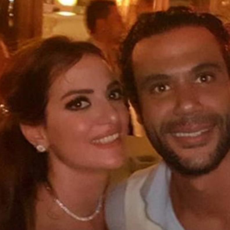 محمد إمام وزوجته نوران طلعت 