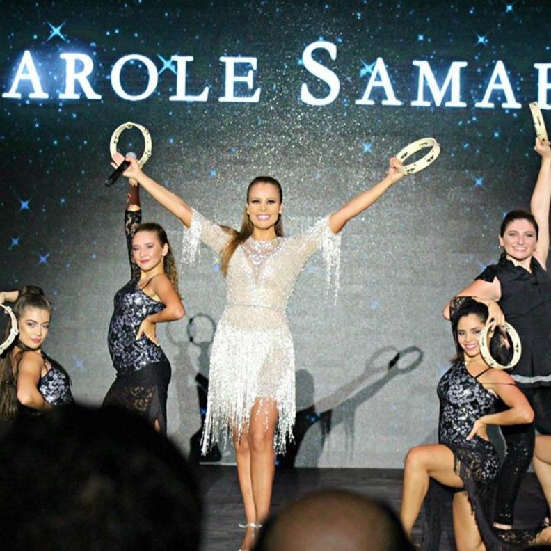 كارول سماحة من حفل مهرجان صيدا بلبنان