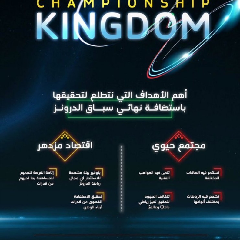 الاتحاد السعودي للأمن السيبراني يستضيف نهائي الدرونز العالمي