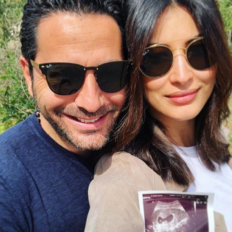 ريم السعيدي تضع طفلتها الاولى