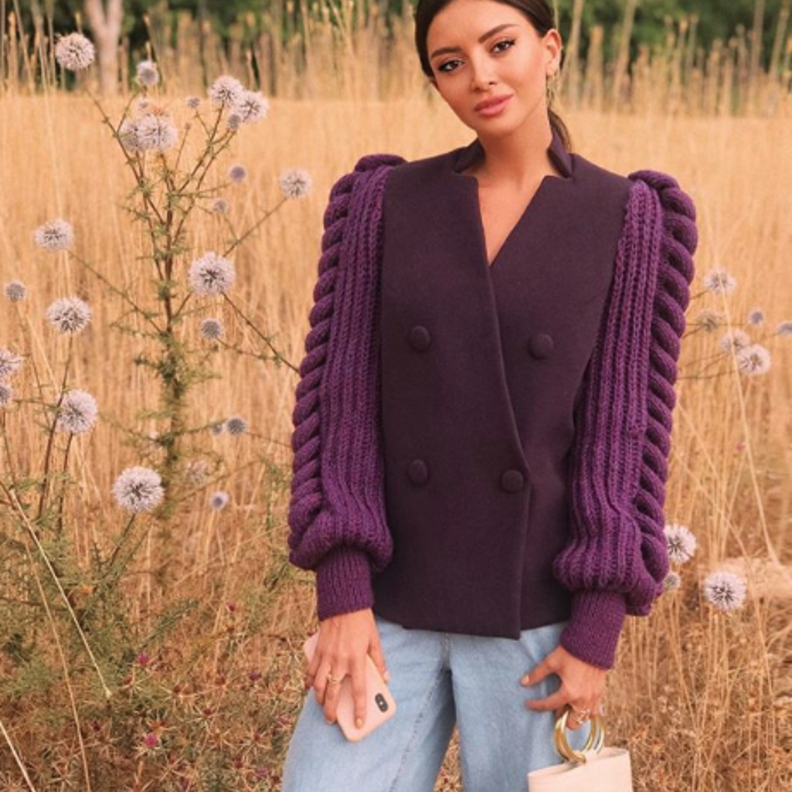 لوك مستوحى من السبعينات اختارته ناتالي فنج