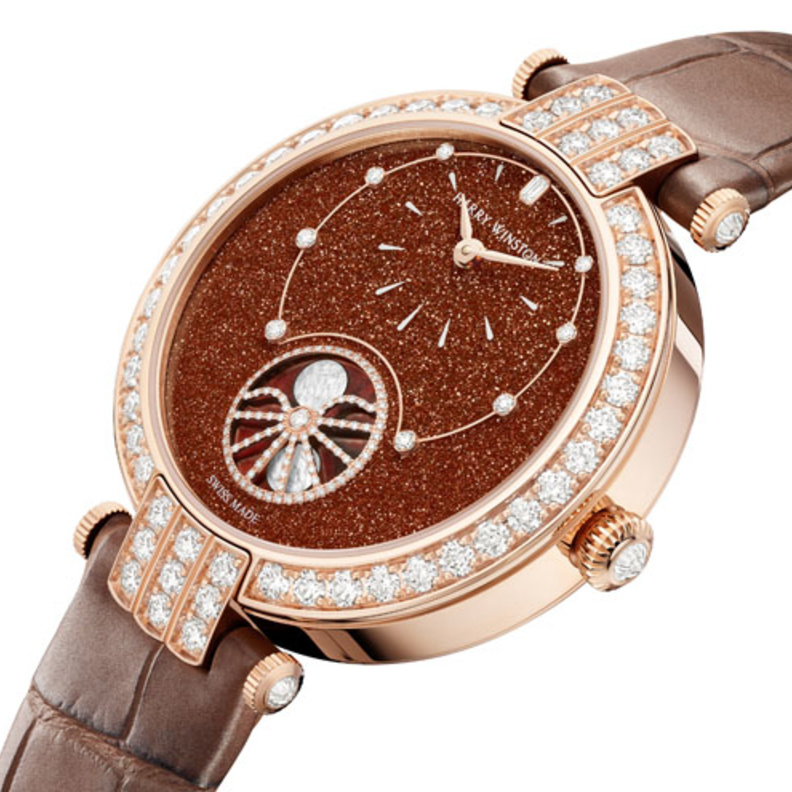 Premier Precious Moon Phase Automatic 36mm باللون الأزرق الداكن