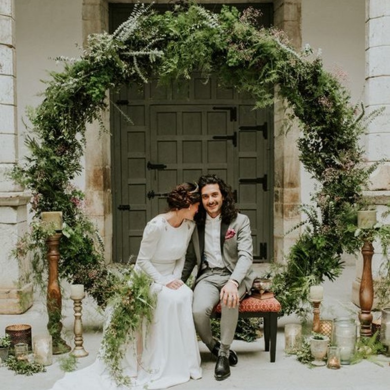 ديكور الزفاف الريفي