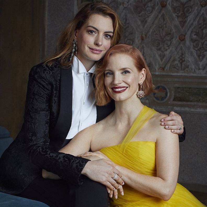 آن هاثاواي وجيسيكا شاستين