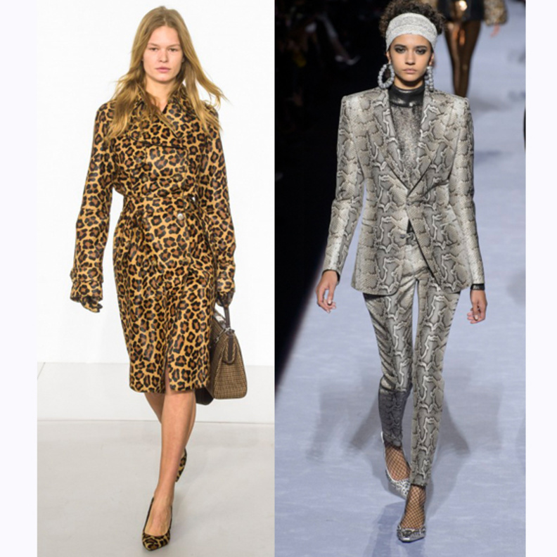 اختاري أجمل التصاميم بنقشات جلد النمر والأفعى