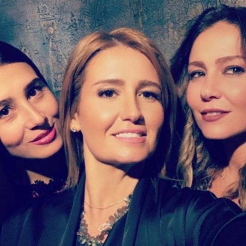 رشا وهنا ومايا شيحة