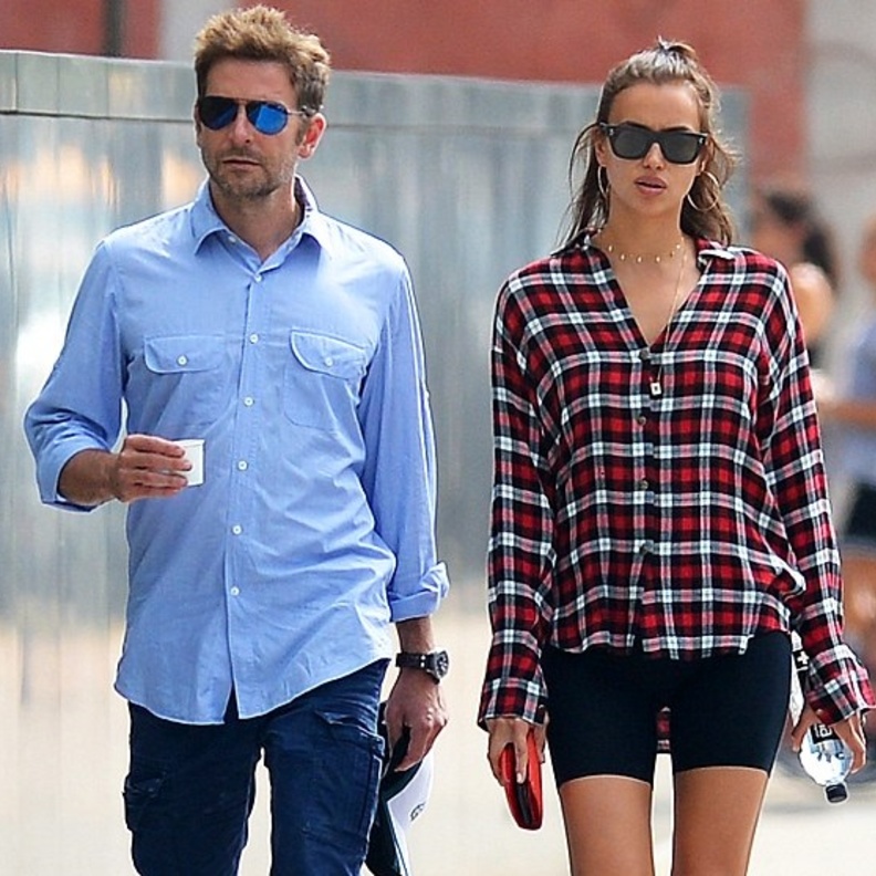 برادلي كوبر وإيرينا شايك