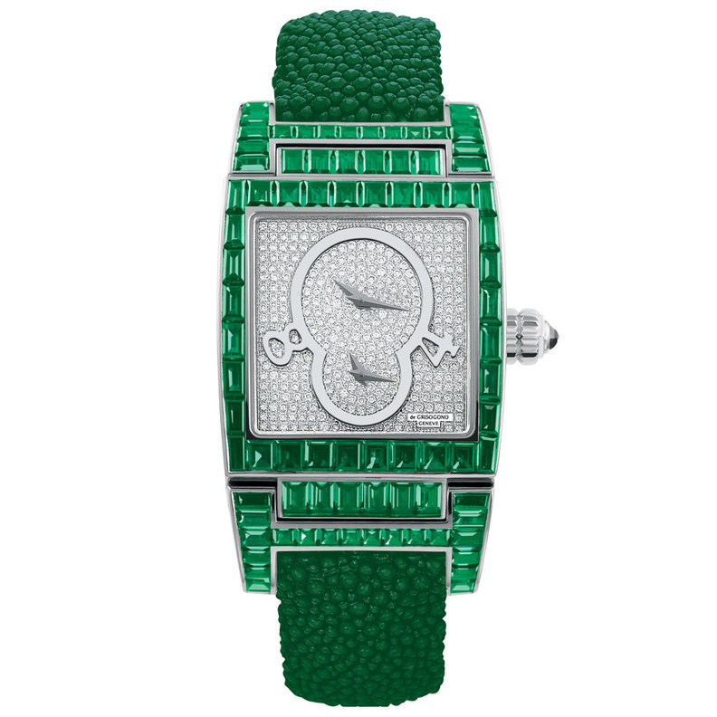 ساعة غلين سبيرو من الزمرد