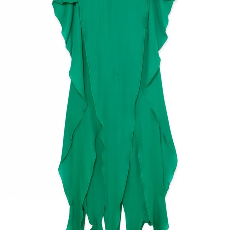  فستان من الحرير من FENDI