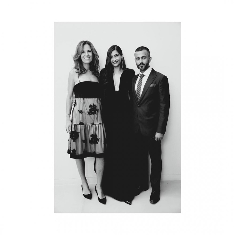 سونام كابو وجورجيو أرماني وزوجها