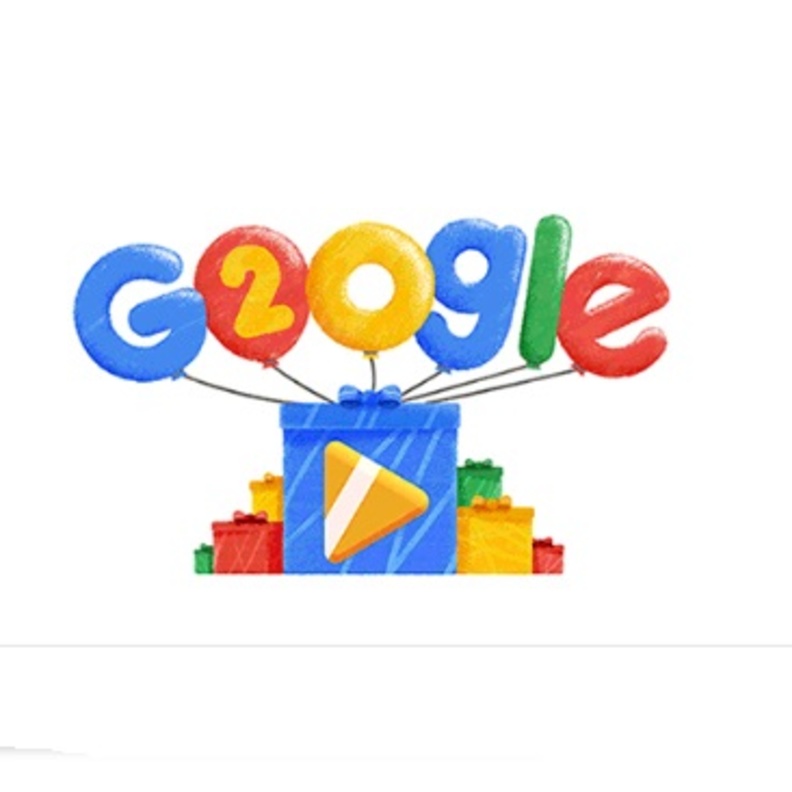 غوغل يحتفل بعيده العشرين