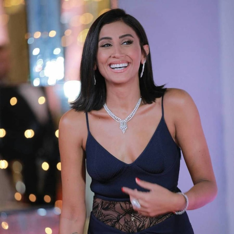 الفنانة دينا الشربيني