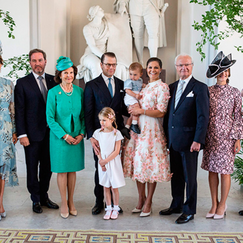 العائلة السويدية المالكة