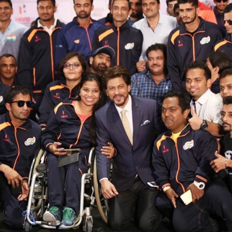 شاروخان وسط البعثة الهندية