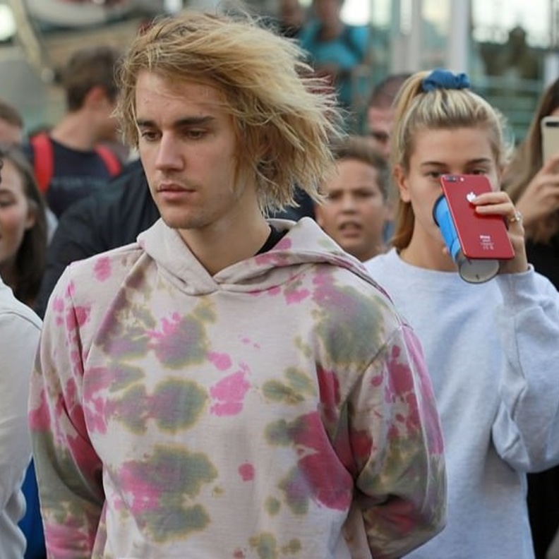 جاستن بيبر وهايلي بالدوين