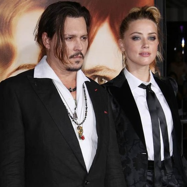 جوني ديب وآمبر هيرد