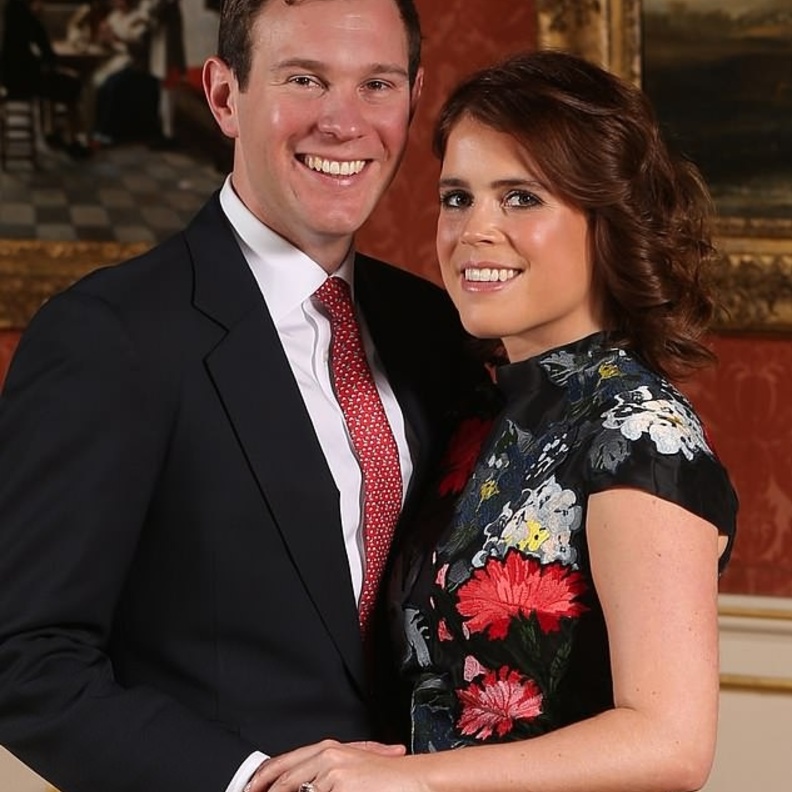 الأميرة يوجين في طريقها إلى القصر