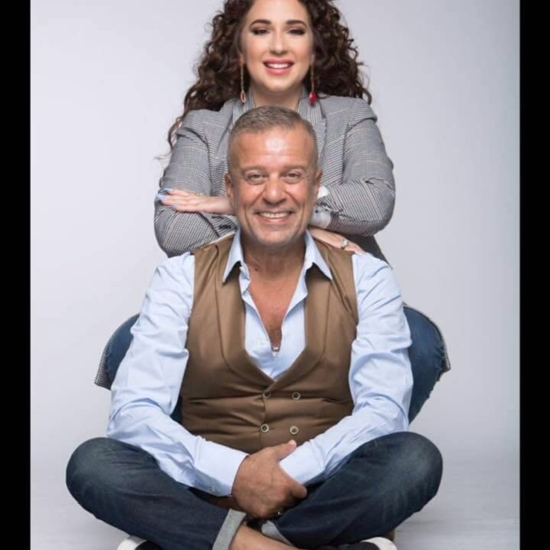 شريف منير وابنته اسما