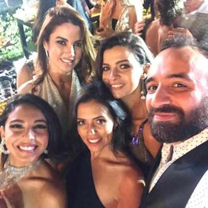 حفل زفاف شقيقة سلمى أبو ضيف