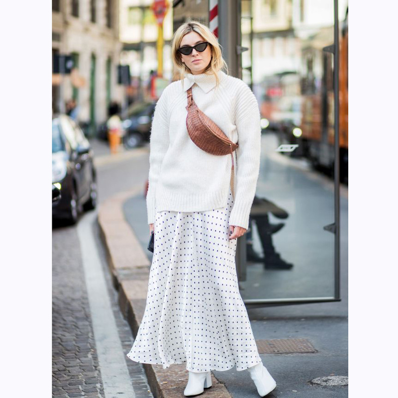 اختاري تنورة ماكسي بتصميم مبتكر لاطلالة عصرية