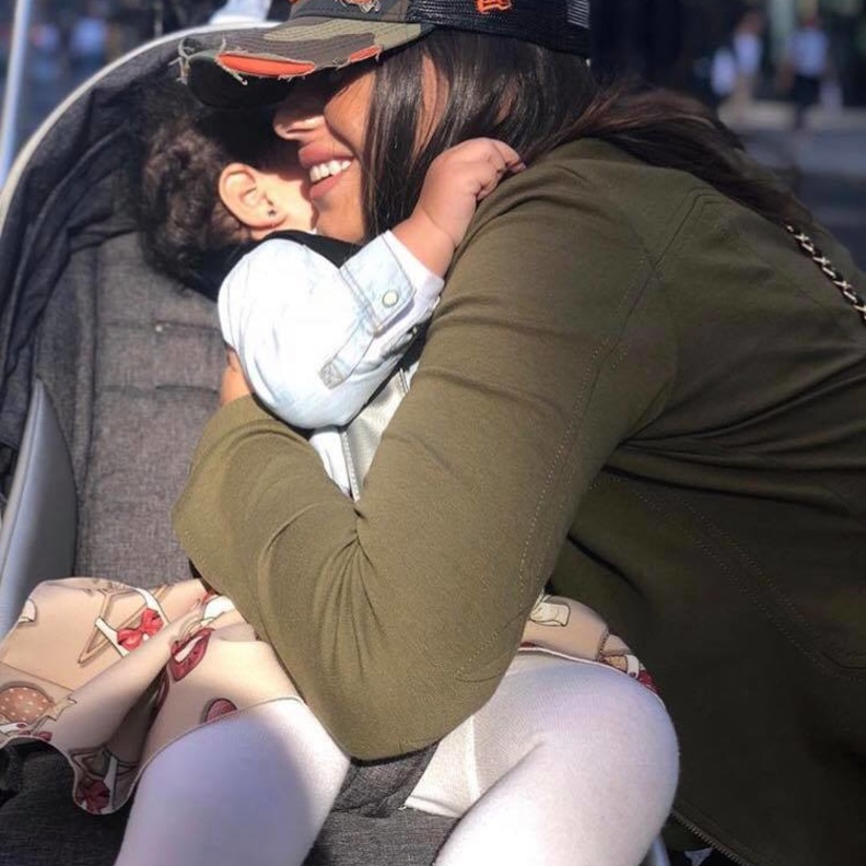 شهد رمزي وابنتها