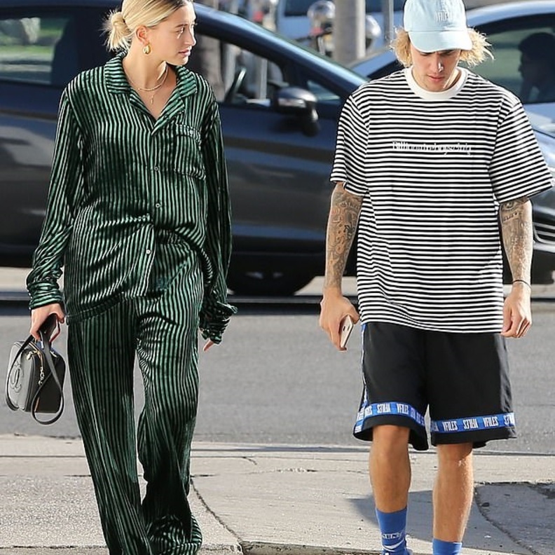 جاستن بيبر وهايلي بالدوين