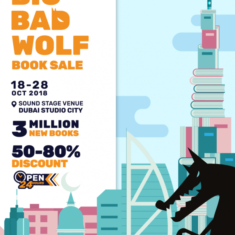 معرض الكتب الشهير "بيج باد وولف" لأول مرة في دبي
