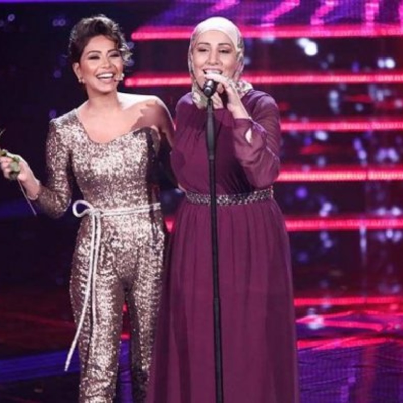 نداء شرارة وشيرين عبد الوهاب 