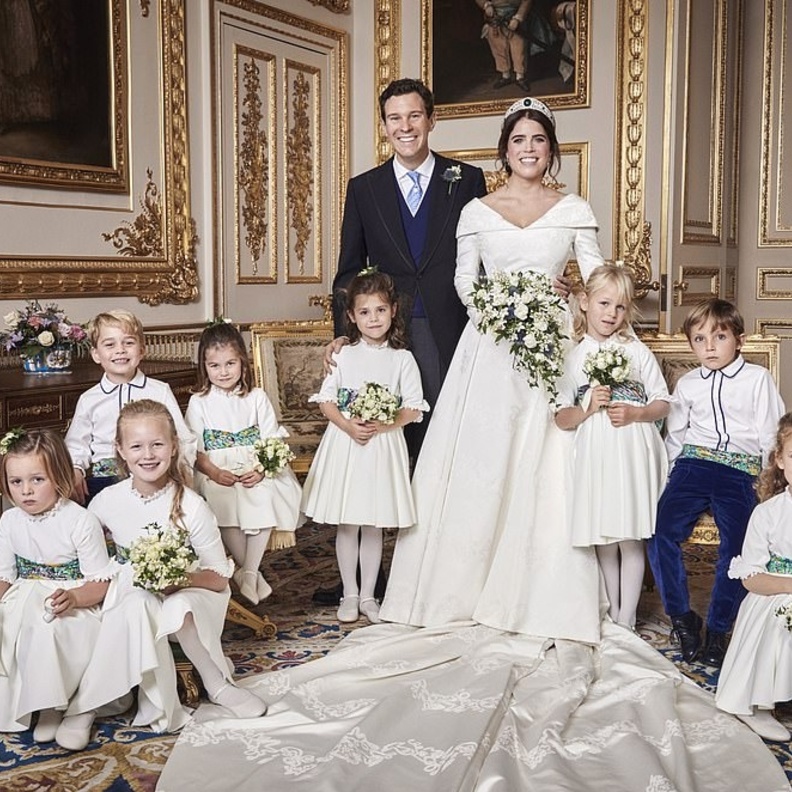 الصور الرسمية لحفل زفاف الأميرة يوجين