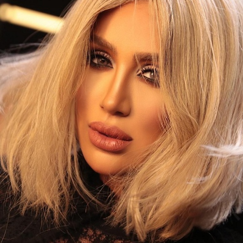 مايا دياب متألقة بتسريحة شعر الكاريه