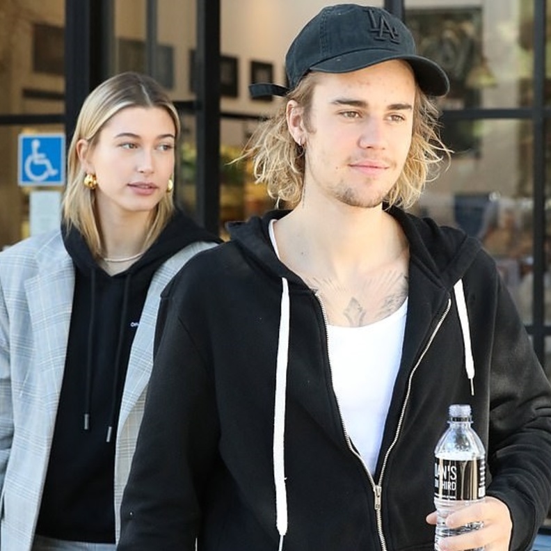 جاستن بيبر وهايلي بالدوين