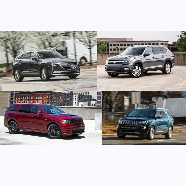 غالبية السيارات الرياضية المتعددة الأغراض "SUV" أو المدمجة الكبيرة "CUV" تصنف على أنها سيارات عائلية بامتياز