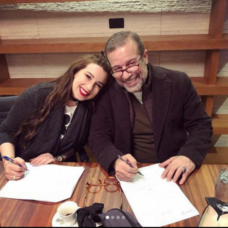 شريف منير وأسما شريف منير 