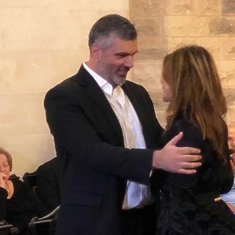 مي حريري وفارس كرم 