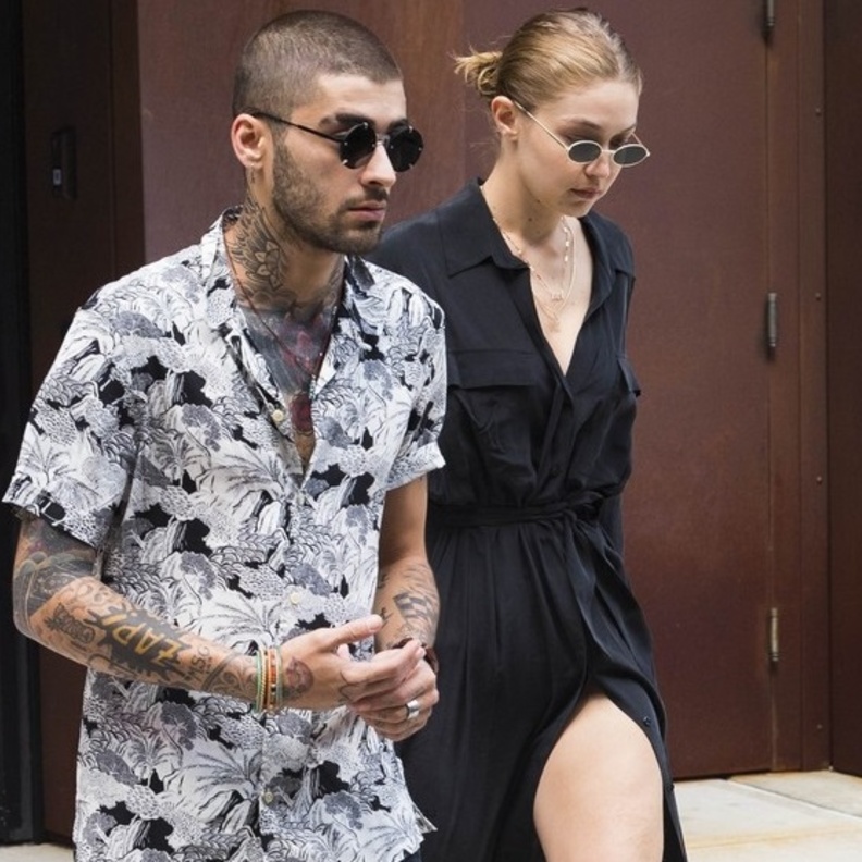 زين مالك وجيجي حديد