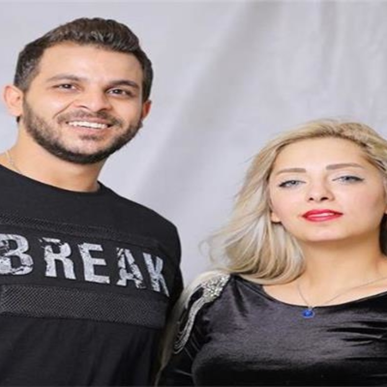 مي حلمي ومحمد رشاد 