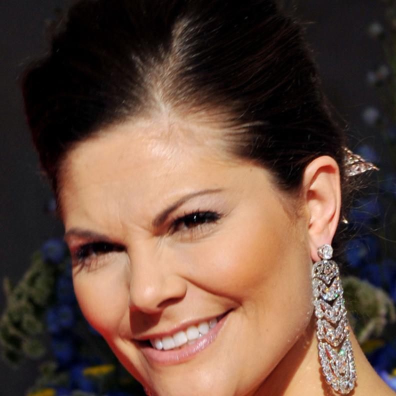 الأميرة شارلين ترتدي تاج The Diamond Foam Tiara من لورنز بومر