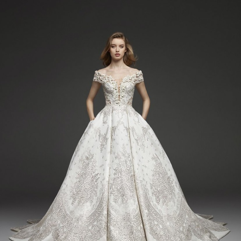 فساتين زفاف خريف وشتاء 2019 بموضة الجيب من مجموعة Anne Barge
