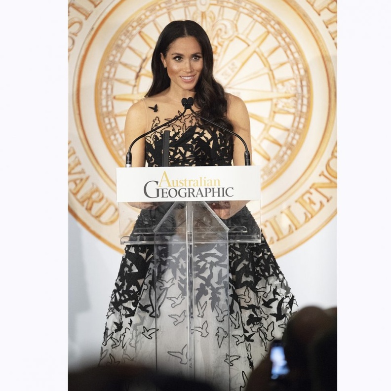 شارك هاري وميغان في حفل عشاء الجمعية الجغرافية الأسترالية