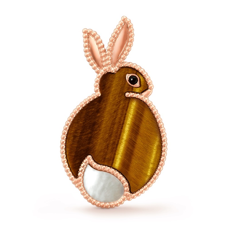  خاتم بوميلاتو من الذهب وعين النمر