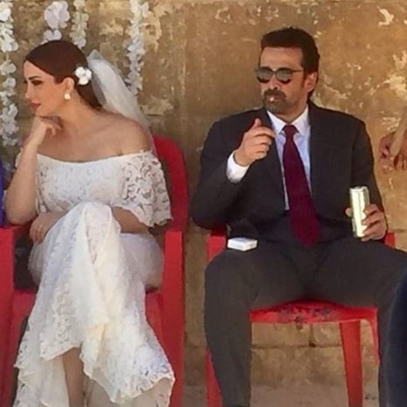 كريم عبد العزيز ونسرين طافش