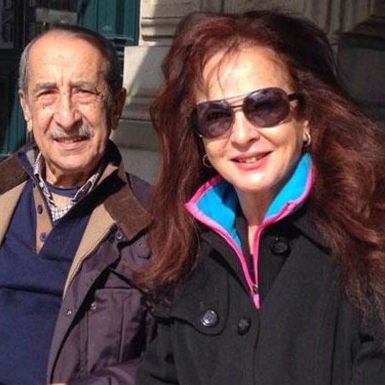 حمدي قنديل ونجلاء فتحي