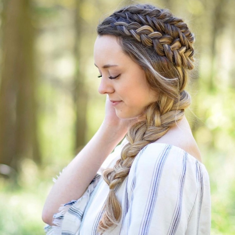 تسريحة الضفائر