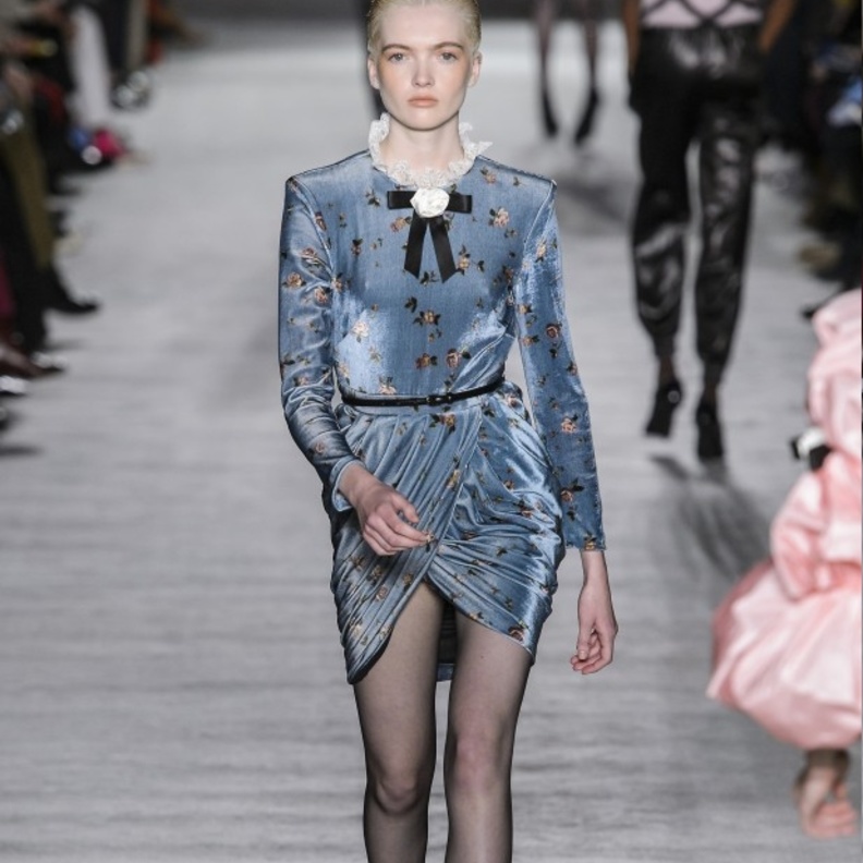  فساتين مخمل مشجرة لسهرات شتاء 2019