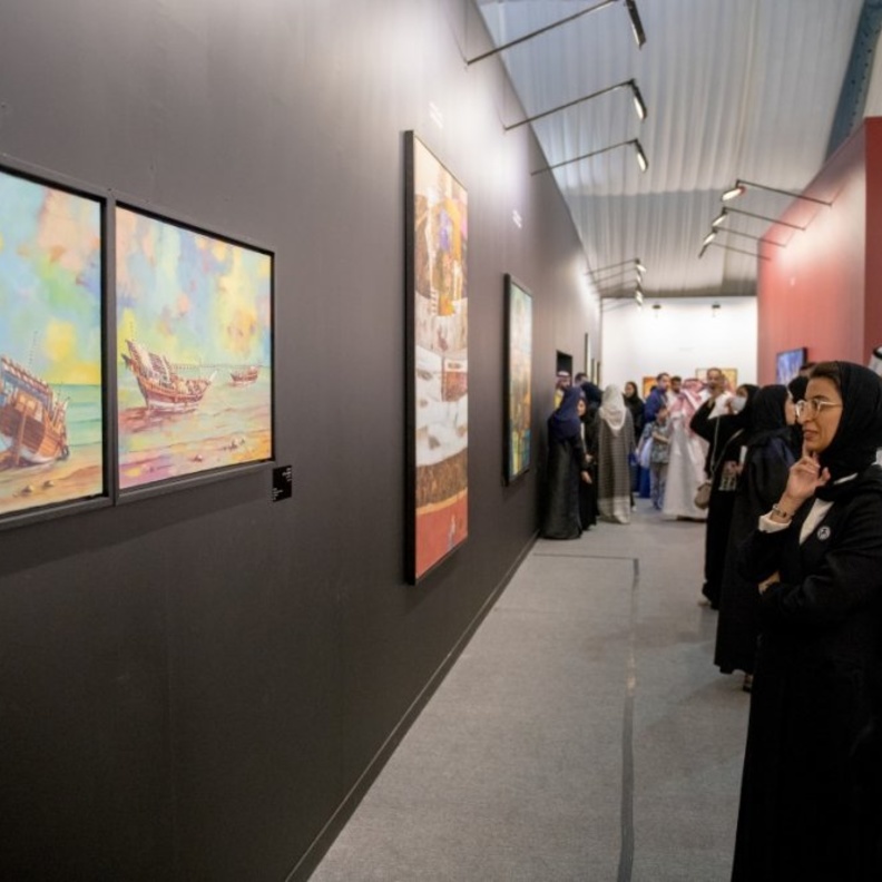 نورة الكعبي تشارك في فعاليات "مسك للفنون"