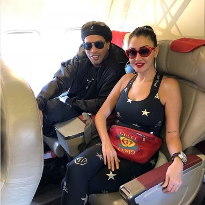 غادة عبد الرازق ورونالدينيو