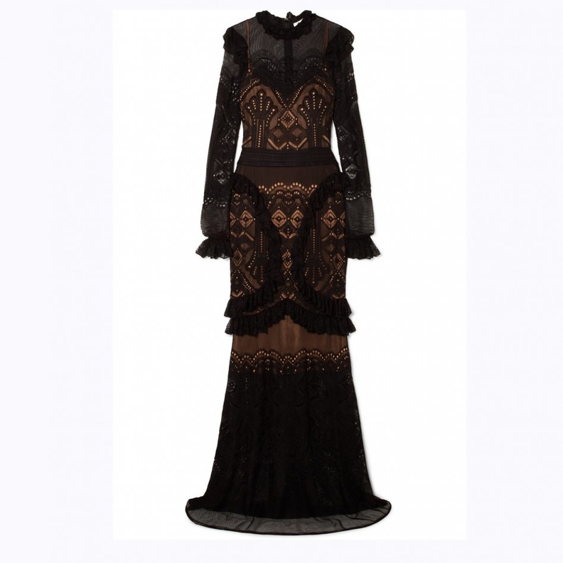 فستان اسود من DOLCE & GABBANA